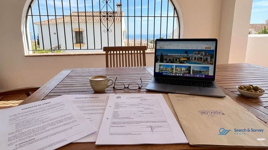 Administrative procedure for buying property in Spain.